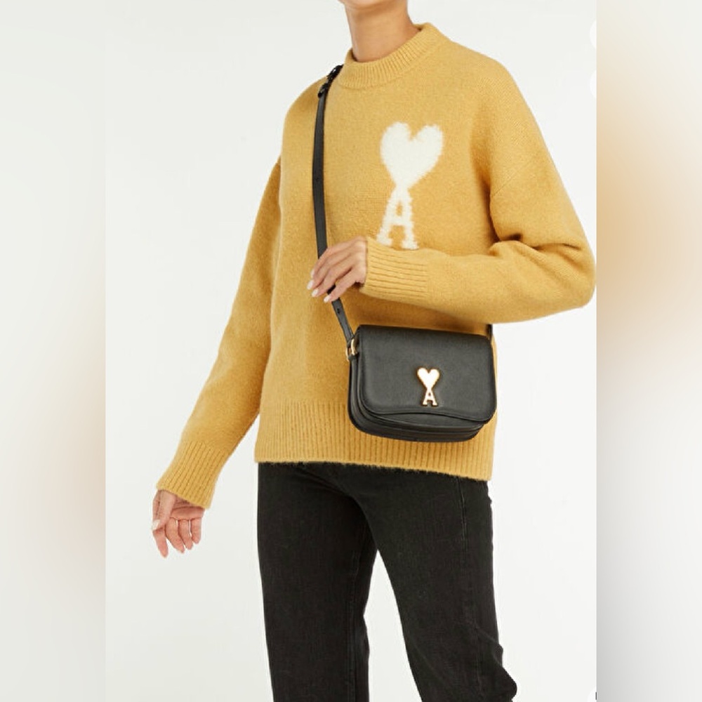 Ami Paris Black Bag Alexandre Mattiussi Mini bag - Picture 12 of 15